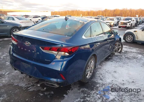 2019 Hyundai Sonata Sport from USA, damaged, VIN 5NPE34AF0KH819801